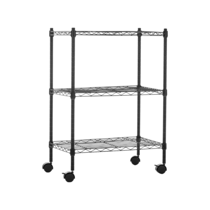 Amazon Basics 3-Shelf Adjustable, Heavy Duty