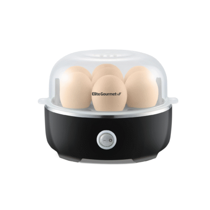 Elite Gourmet EGC115B Easy Egg Cooker Electric 7-Egg